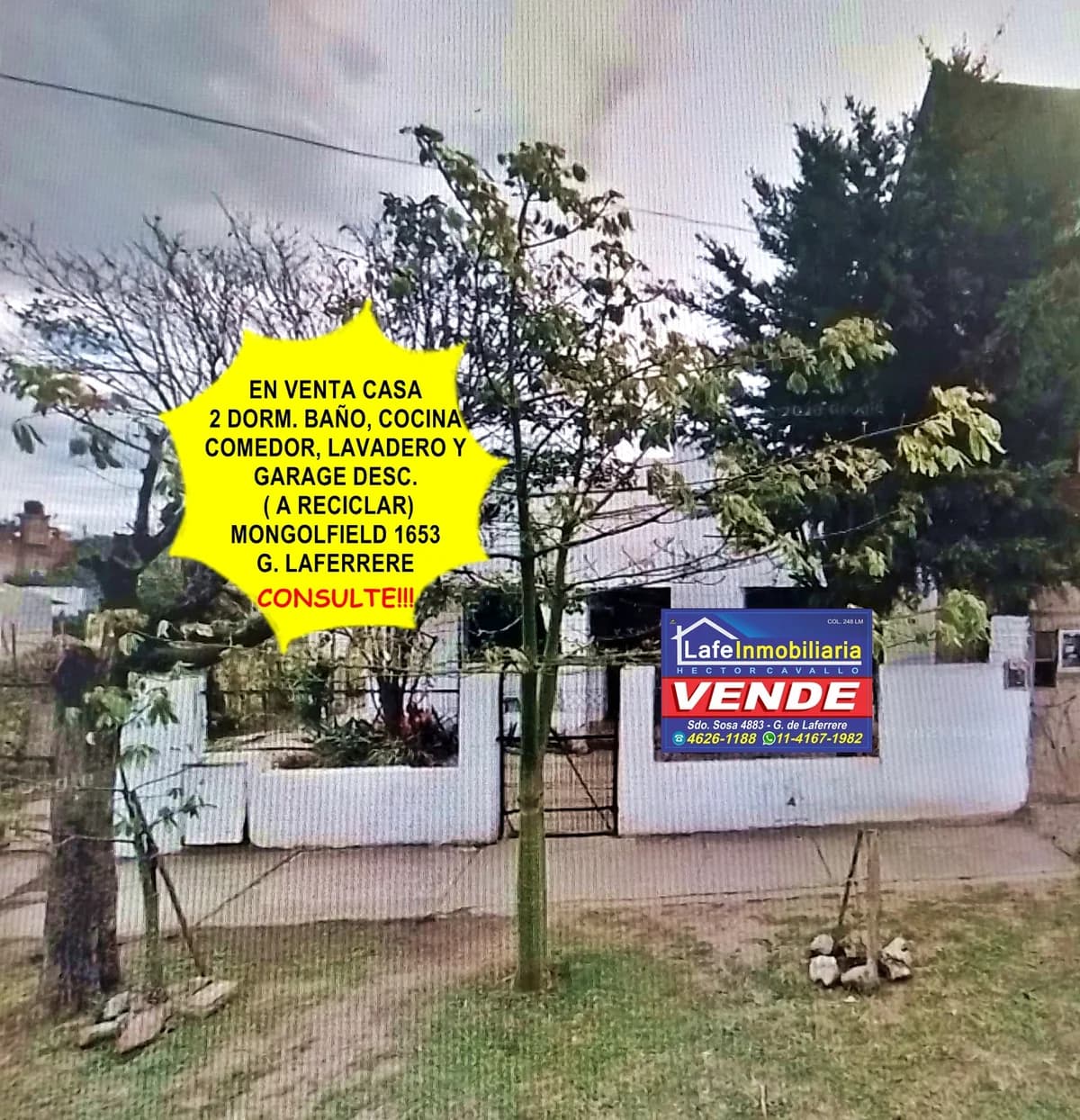 CASA A REACONDICIONAR