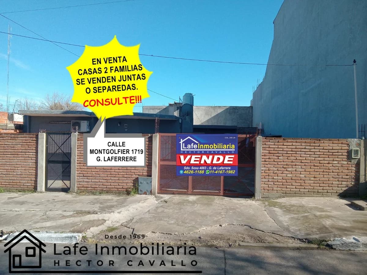 MUY BUENAS PROPIEDADES JUNTAS O SEPARADAS