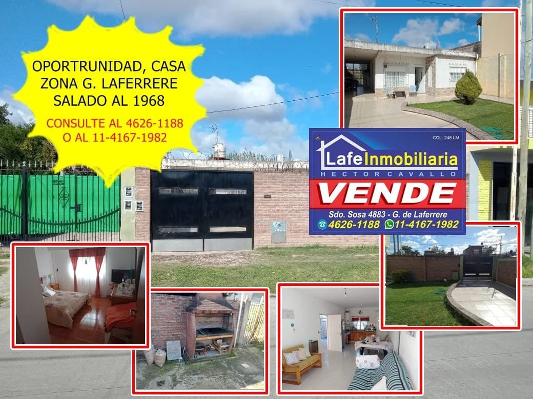 EXCELENTE PROPIEDAD ! SOBRE LOTE DE 10 x 55